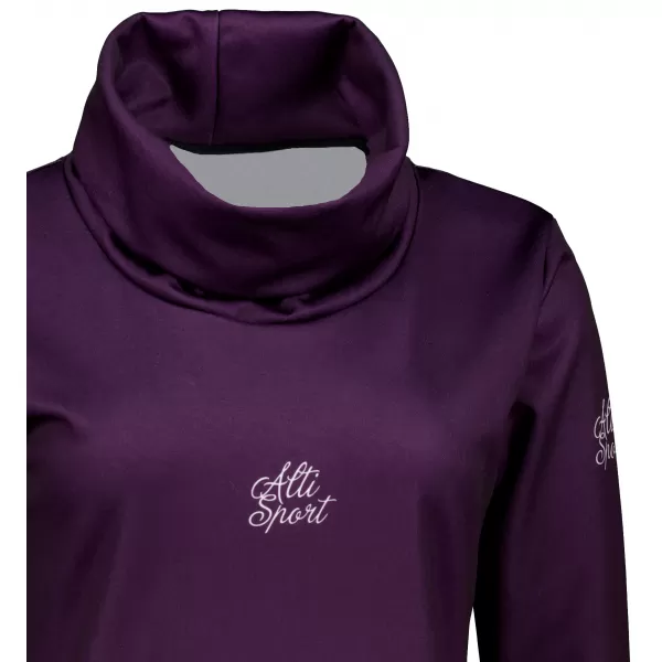  Damen erweitertes Premium -Sweatshirt ALTISPORT VOJ/ALW090MI06 BURGUND 