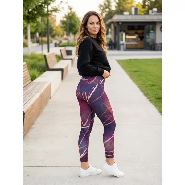  Lange Leggings für Frauen Premium ALTISPORT VOJ/ALW082LEG01 LILA 