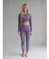Lange Leggings für Frauen Premium ALTISPORT VOJ/ALW072LEG01 LILA