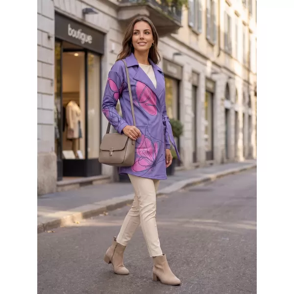  Frauen -Sweatshirt -Premium -Tasche für Frauen ALTISPORT VOJ/ALW086MI05 LILA PINK 