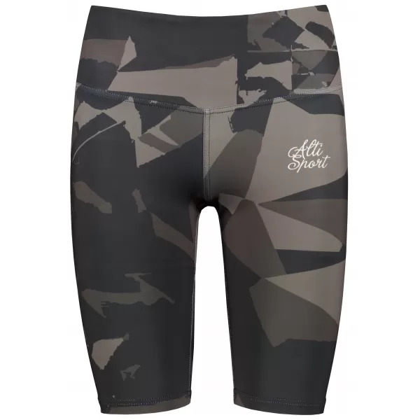  Frauen -Leggings über den Knien Premium ALTISPORT VOJ/ALW080LEG02 DUNKELBRAUN 