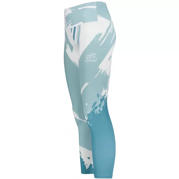  Lange Leggings für Frauen Premium ALTISPORT VOJ/ALW081LEG01 BLAU 