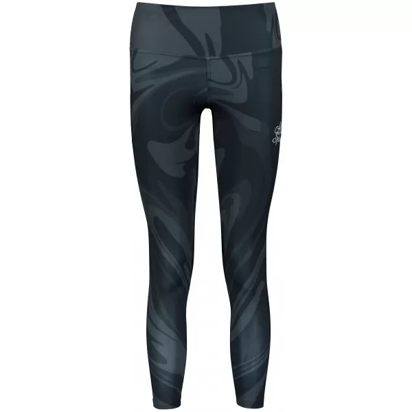  Lange Leggings für Frauen Premium ALTISPORT VOJ/ALW072LEG01 SCHWARZ 
