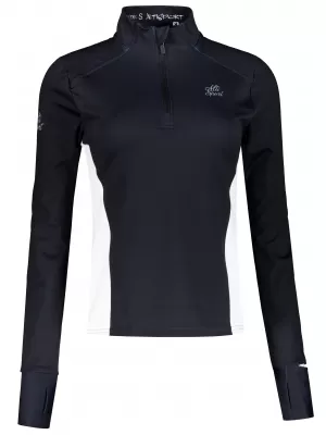 Frauen Sport Sweatshirt Premium Plus ALTISPORT VOJ/ALW078MI04 SCHWARZ
