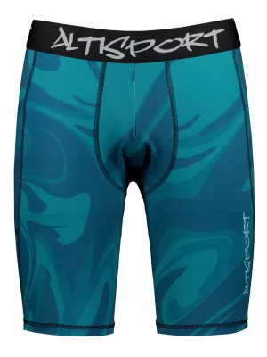 Männersport -Leggings über den Knien der Prämie ALTISPORT VOJ/ALM072LEG02 KEROSIN