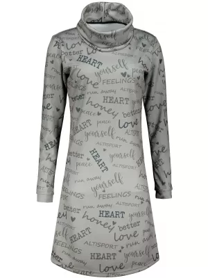 Damen erweitertes Premium -Sweatshirt ALTISPORT VOJ/ALW067MI06 HELLBRAUN