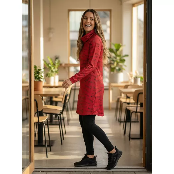  Damen erweitertes Premium -Sweatshirt ALTISPORT VOJ/ALW067MI06 ROT 