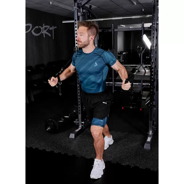  Männersport -Leggings über den Knien der Prämie ALTISPORT VOJ/ALM072LEG02 KEROSIN 