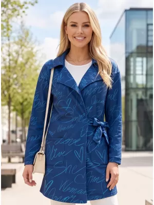 Frauen -Sweatshirt -Premium -Tasche für Frauen ALTISPORT VOJ/ALW084MI05 BLAU