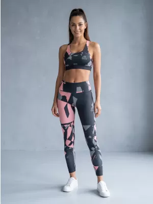 Lange Leggings für Frauen Premium ALTISPORT VOJ/ALW080LEG01 SCHWARZ-LOSOS