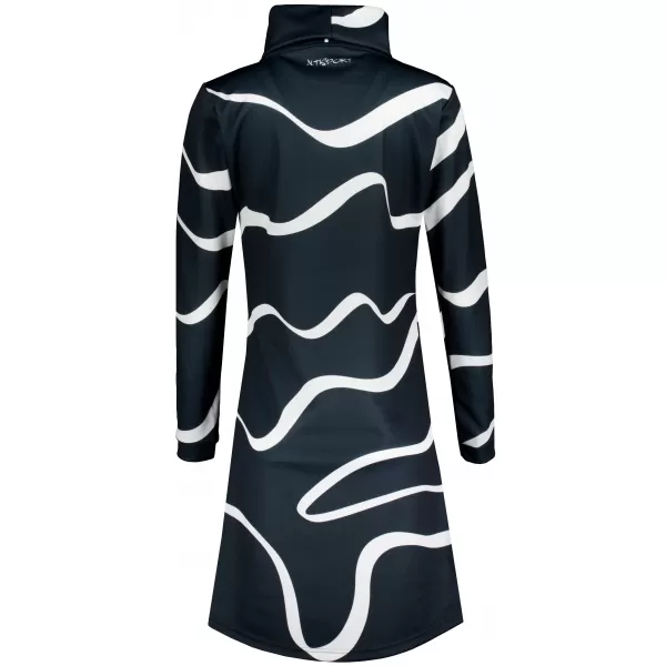  Damen erweitertes Premium -Sweatshirt ALTISPORT VOJ/ALW088MI06 SCHWARZ 