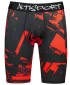 Männersport -Leggings über den Knien der Prämie ALTISPORT VOJ/ALM079LEG02 SCHWARZ -RED
