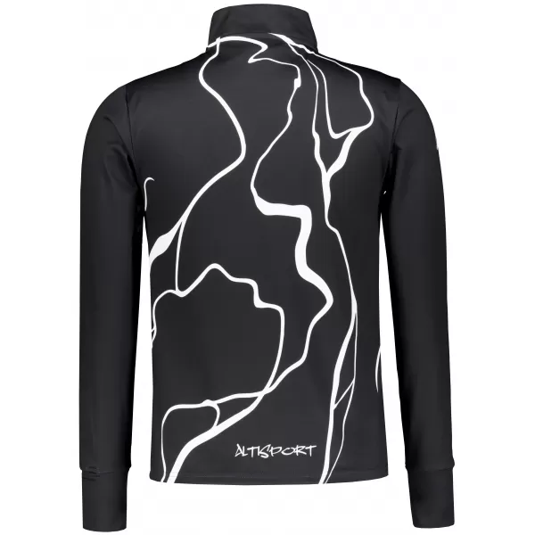  Herren Sport Sweatshirt Premium Plus ALTISPORT VOJ/ALM073MI04 SCHWARZ 
