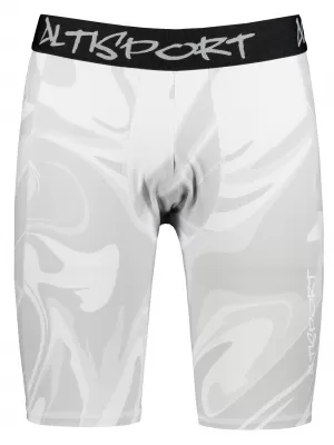 Männersport -Leggings über den Knien der Prämie ALTISPORT VOJ/ALM072LEG02 GRAU