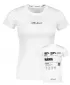 Frauenfunktional T -Shirt Premium ALTISPORT MÁMA VOJ/ALW092TR01 WEIß