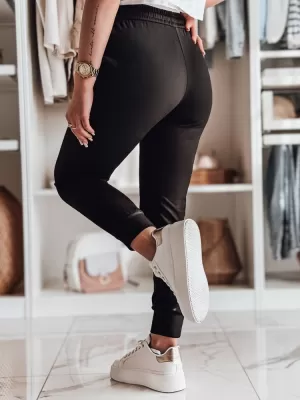 Damenhosen DSTREET SPORTIVO UY2398 SCHWARZ