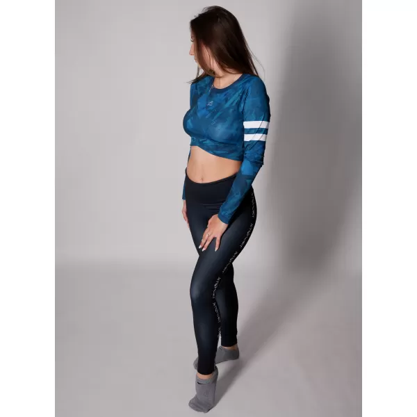  Funktionaler Ernteoberteil der Frauen mit langen Ärmeln Premium ALTISPORT VOJ/ALW096TR04 KEROSIN 