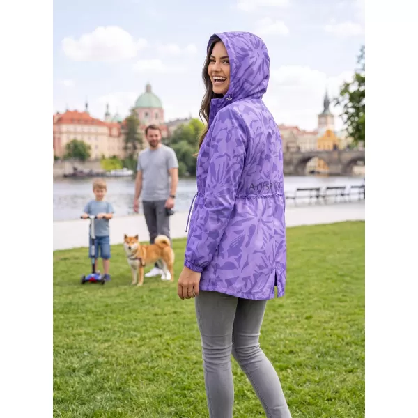  Mantel ALTISPORT ELANI VIOLETT 