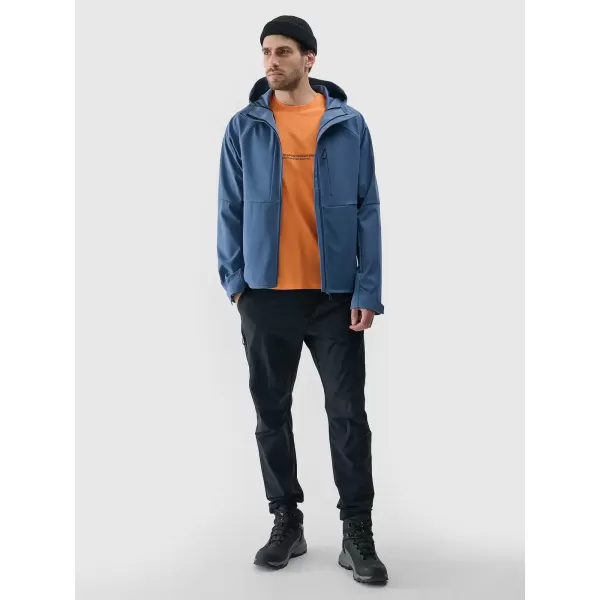  Herren -Softshelljacke 4F WSS25TSOFM313 DENIM 