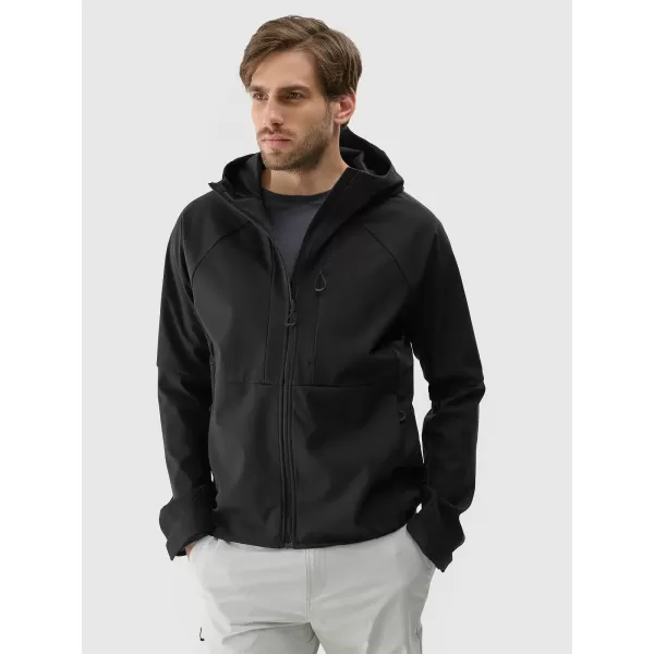  Herren -Softshelljacke 4F WSS25TSOFM313 TIEF SCHWARZ 