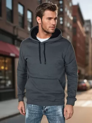 Herren -Sweatshirt DSTREET BX5863 DUNKELGRAU