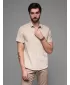 Hemd OMBRE OM-SHSS-0168 BEIGE