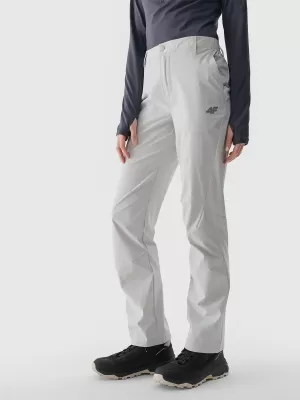 Damenhosen 4F WSS25TFTRF0796 KALTES HELLGRAU