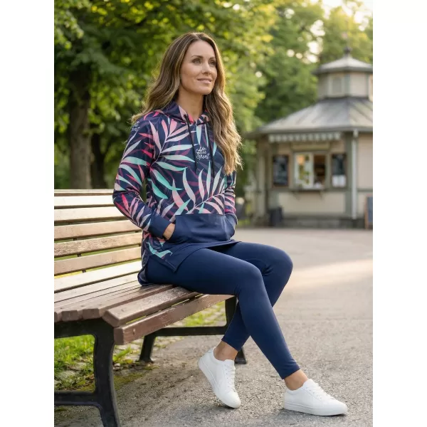  Funktionaler erweiterter Sweatshirt -Prämie von Frauen ALTISPORT VOJ/ALW094MI03 PINK/MINZE 