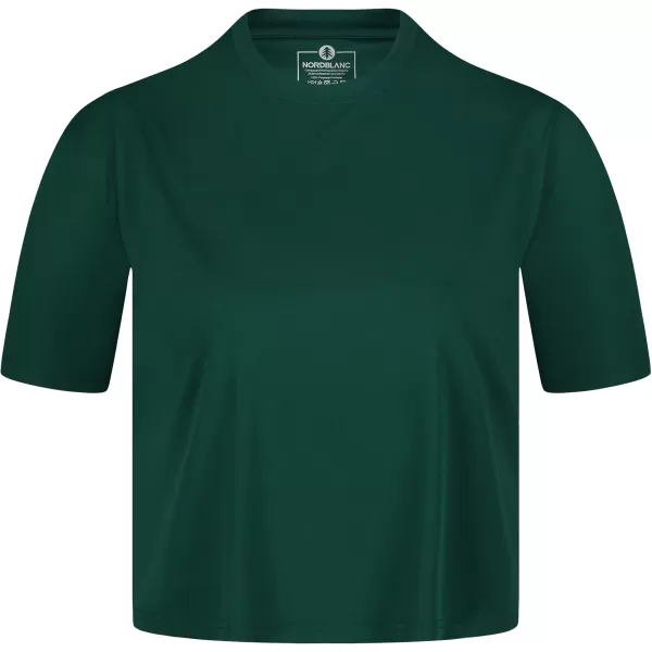  Funktionelles Crop-Top für Damen NORDBLANC NBSLF8028 GRÜN 