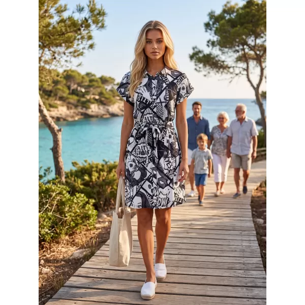  Kleid ALTISPORT ENNIS SCHWARZ/WEIß 
