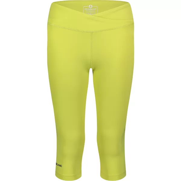  3/4-Fitness-Leggings für Damen NORDBLANC NBSPL8037 GRÜN 