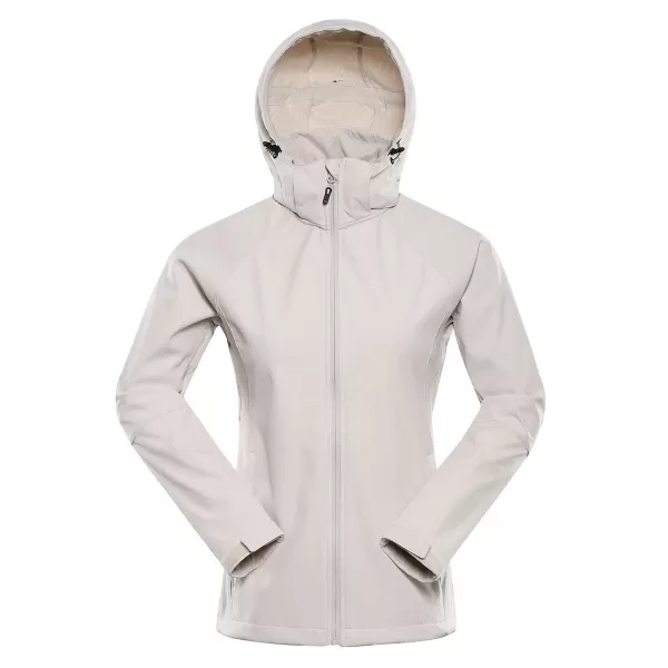  Frauen -Softshelljacke für Frauen ALPINE PRO HOORA GRAU 