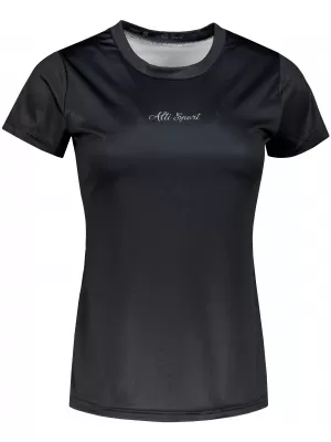 Frauenfunktional T -Shirt Premium ALTISPORT BĚŽEC VOJ/ALW091TR01 SCHWARZ