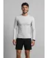 Funktionelle Kompression t -Shirt von Männern mit langarmiger Prämie ALTISPORT VOJ/ALM095TR03 GRAU