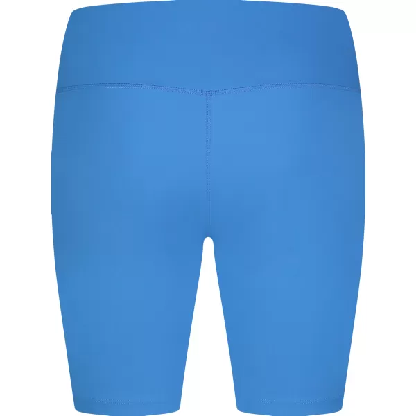  Kurze Fitness-Leggings für Damen NORDBLANC NBSPL8036 BLAU 