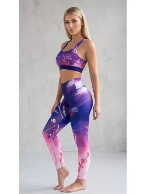 Frauen Sport BH Premium ALTISPORT VOJ/ALW083POD01 LILA