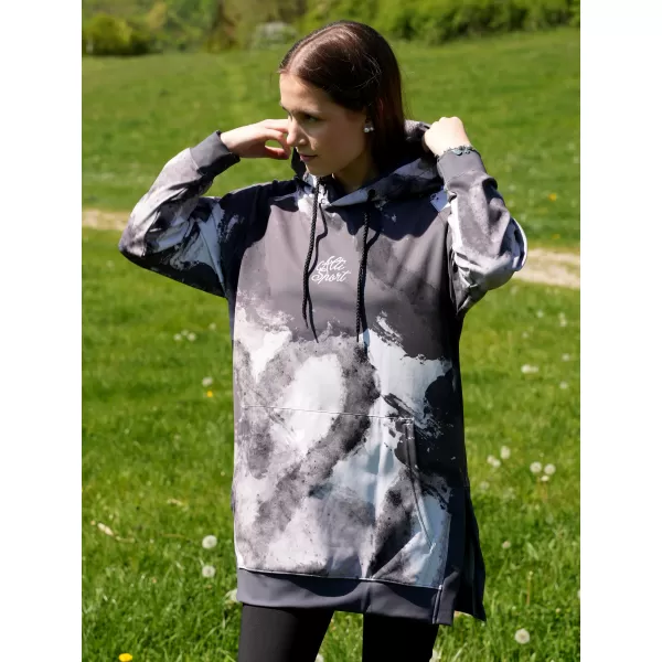  Funktionaler erweiterter Sweatshirt -Prämie von Frauen ALTISPORT VOJ/ALW093MI03 GRAU 