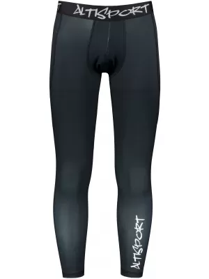 Herrensport -Leggings langer Prämie ALTISPORT VOJ/ALM000LEG01 SCHWARZ