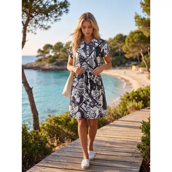  Kleid ALTISPORT ENNIS SCHWARZ/WEIß 