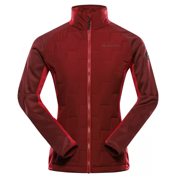  Damen Sweatshirt ALPINE PRO JORWA ROT 