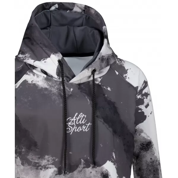  Funktionaler erweiterter Sweatshirt -Prämie von Frauen ALTISPORT VOJ/ALW093MI03 GRAU 