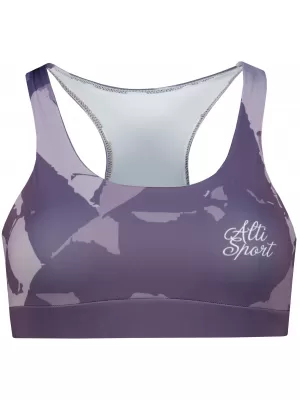 Frauen Sport BH Premium ALTISPORT VOJ/ALW080POD01 GRAUVIOLETT