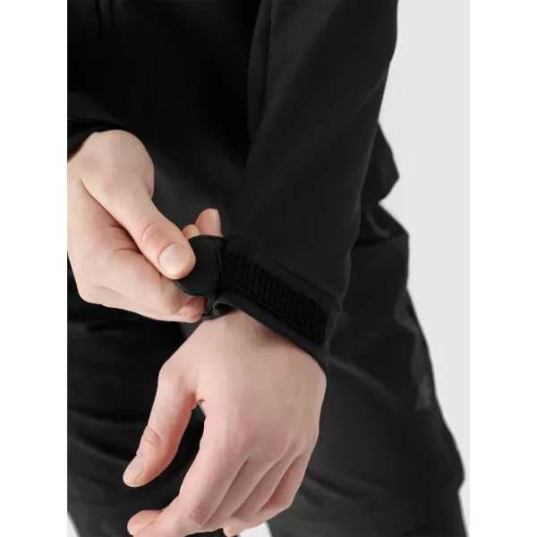  Frauen -Softshelljacke für Frauen 4F WSS25TSOFF315 TIEF SCHWARZ 