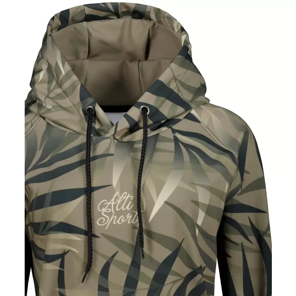  Funktionaler erweiterter Sweatshirt -Prämie von Frauen ALTISPORT VOJ/ALW094MI03 BRAUN 