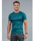 Funktionelle Komprimierung t -Shirt von Männern mit kurzer Ärmelnprämie ALTISPORT VOJ/ALM072TR04 KEROSIN