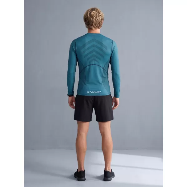  Funktionelle Kompression t -Shirt von Männern mit langarmiger Prämie ALTISPORT VOJ/ALM095TR03 KEROSIN 