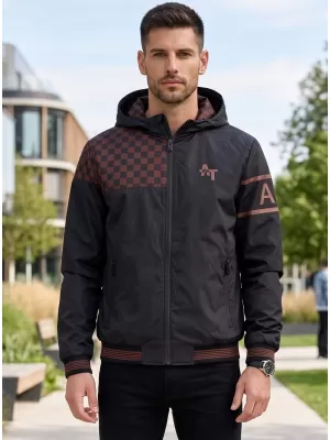 Jacke ALTISPORT EGBERT SCHWARZ/BRAUN