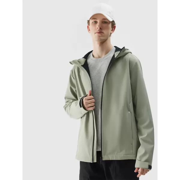 Herren -Softshelljacke 4F WSS25TSOFM324 OLIVE 