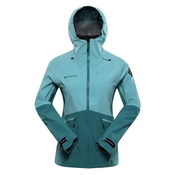  Wasserdichte Jacke für Frauen ALPINE PRO ZARRA BLAU 