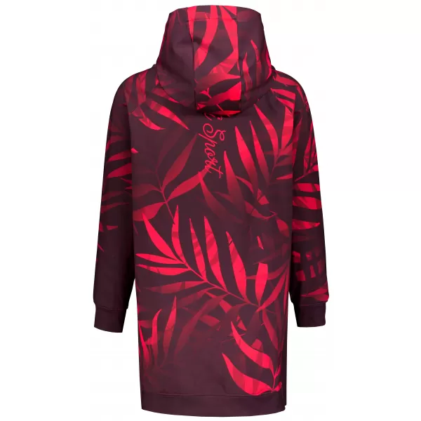  Funktionaler erweiterter Sweatshirt -Prämie von Frauen ALTISPORT VOJ/ALW094MI03 WEIN/ROT 